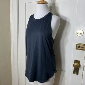Icyzone Dark Gray Racerback Athletic Tank Top M